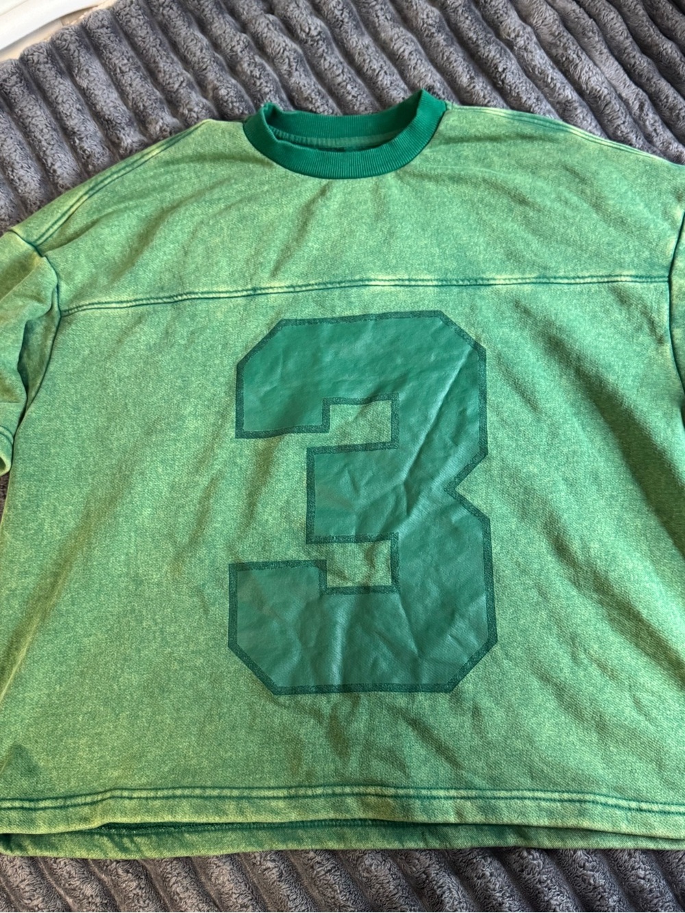 Fashion nova men  Jersey-Style Sweatshirt with Number 3
